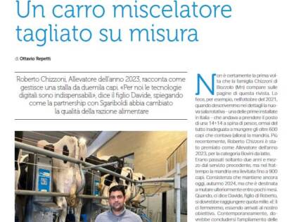 UN CARRO MISCELATORE TAGLIATO SU MISURA - IZ n° 19